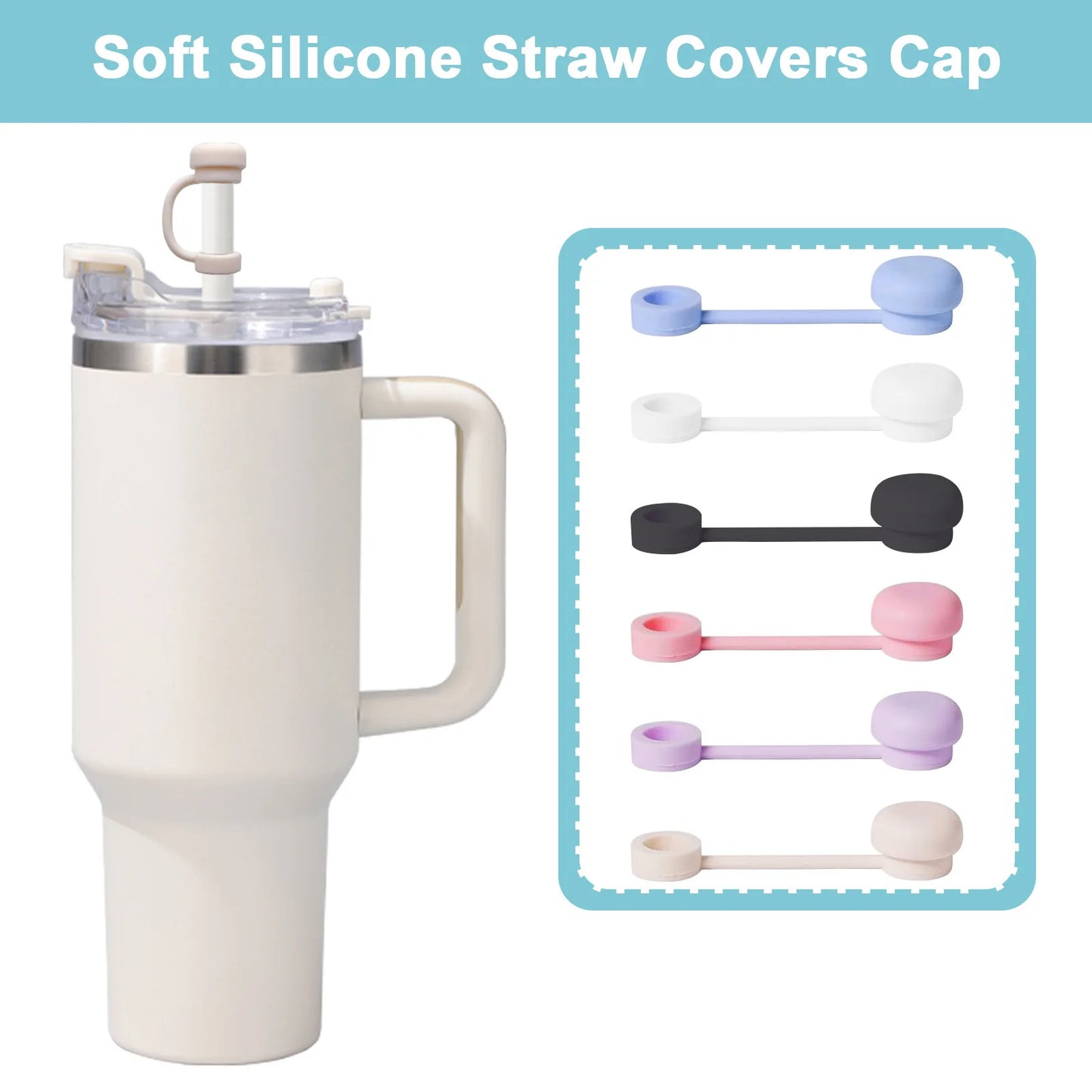 Silicone Straw Cap