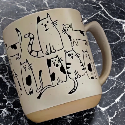 Vintage Kitten Mug