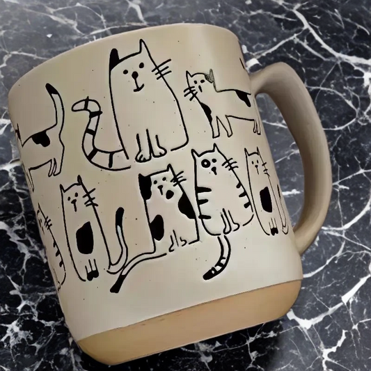 Vintage Kitten Mug