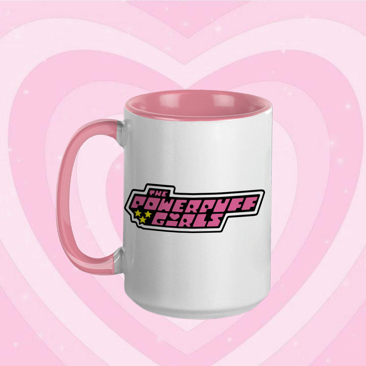 Powerpuff Girls Logo Mug 15oz